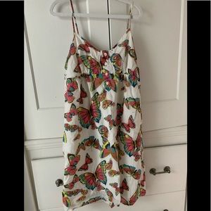 butterfly mini dress